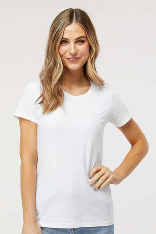 M&O 4810 - Womens Gold Soft Touch T-Shirt