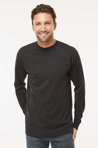 M&O 4820 - Gold Soft Touch Long Sleeve T-Shirt