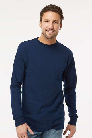 M&O 4820 - Gold Soft Touch Long Sleeve T-Shirt