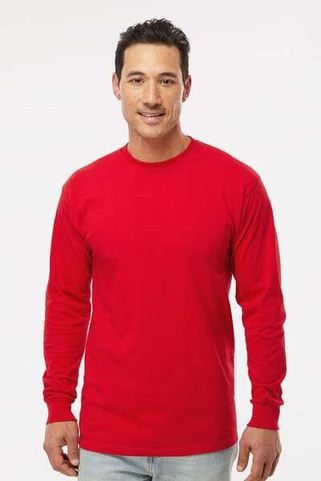 M&O 4820 - Gold Soft Touch Long Sleeve T-Shirt
