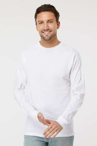 M&O 4820 - Gold Soft Touch Long Sleeve T-Shirt