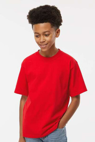 M&O 4850 - Youth Gold Soft Touch T-Shirt
