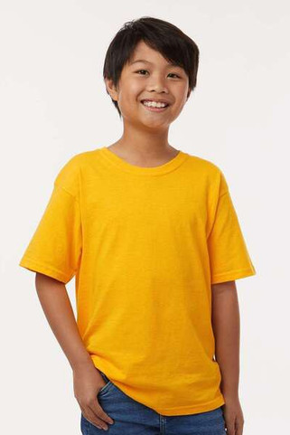 M&O 4850 - Youth Gold Soft Touch T-Shirt