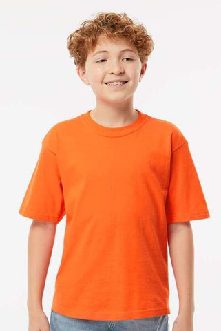 M&O 4850 - Youth Gold Soft Touch T-Shirt