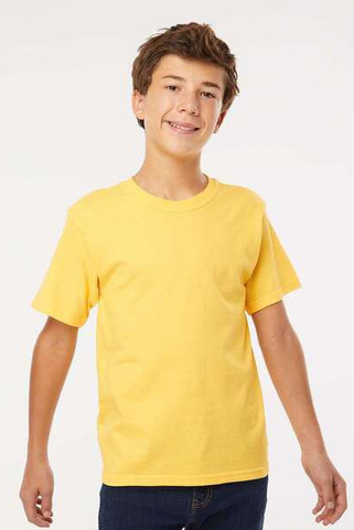 M&O 4850 - Youth Gold Soft Touch T-Shirt