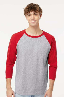 M & O Knits 5540 T-SHIRT DE BASEBALL