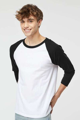 M & O Knits 5540 T-SHIRT DE BASEBALL