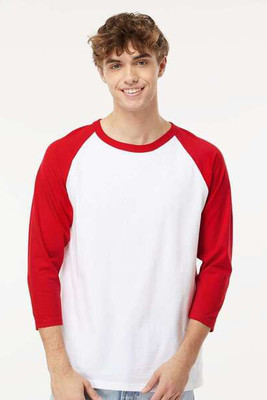 M & O Knits 5540 T-SHIRT DE BASEBALL
