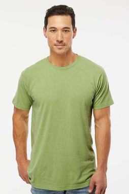 M&O 6500M - T-shirt vintage teint dans la masse