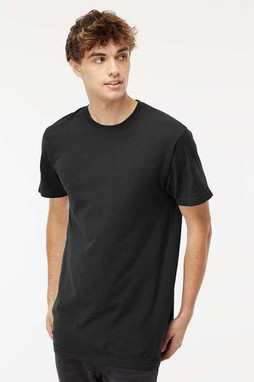 M&O 6500M - T-shirt vintage teint dans la masse