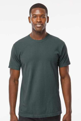M&O 6500M - T-shirt vintage teint dans la masse