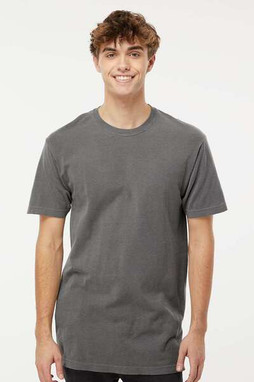 M&O 6500M - T-shirt vintage teint dans la masse