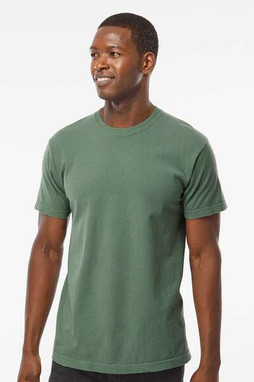 M&O 6500M - T-shirt vintage teint dans la masse