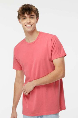 M&O 6500M - T-shirt vintage teint dans la masse