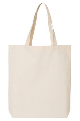 Q-Tees QTBG - Economical Tote Bag with Bottom Gusset