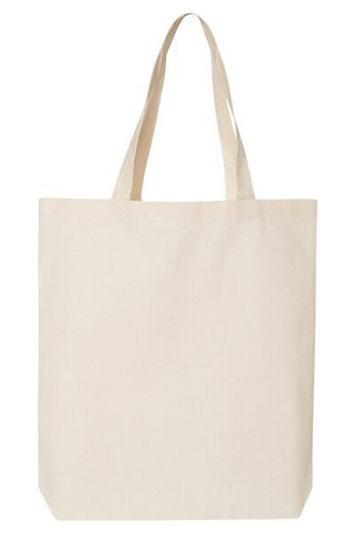 Q-Tees QTBG - Economical Tote Bag with Bottom Gusset