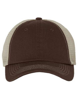 Valucap 3100 - Contrast-Stitch Mesh-Back Cap