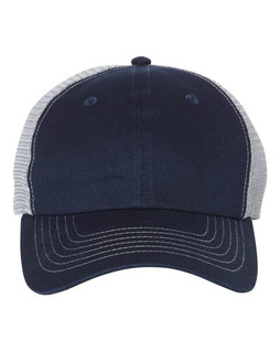 Valucap 3100 - Casquette en maille à points contrastés