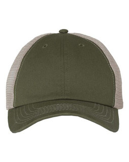 Valucap 3100 - Contrast-Stitch Mesh-Back Cap