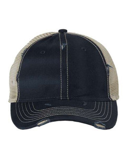 Valucap 3150 - Bounty Dirty-Washed Mesh-Back Cap (casquette en maille)
