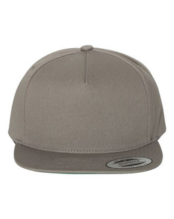 YP Classics 6007 - Casquette à cinq panneaux en sergé de coton à moustaches