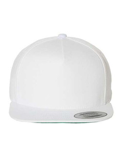 YP Classics 6007 - Casquette à cinq panneaux en sergé de coton à moustaches
