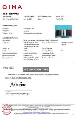 Arctic Zone 1625-66 - Titan Thermal HP Copper Tumbler 20oz