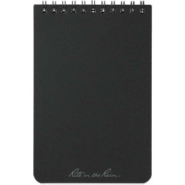 Rite in the Rain 0913-02 - Cuaderno con espiral superior de 4" x 6