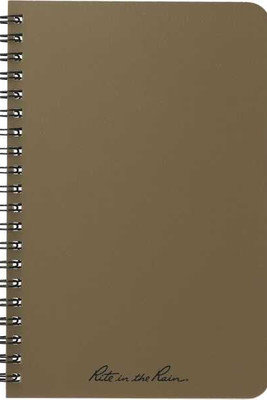 Rite in the Rain 0913-03 - 4.6” x 7”  Side Spiral Notebook