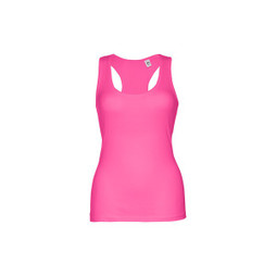 TH Clothes 30120 - Naisten hihaton puuvilla T-paita