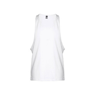 TH Clothes 30121 - Mens split-sleeve cotton T-shirt with dropped armholes