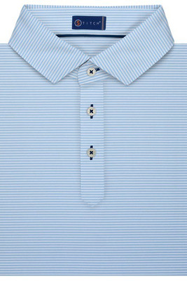 STITCH® TM21130 - Atlantic Stripe Polo Shirt - Men's