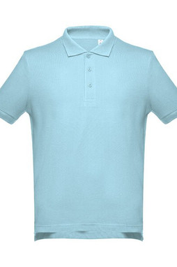 TH Clothes 30131 - Polo para homem de manga curta em algodão