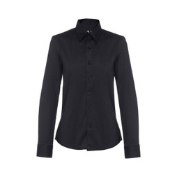 TH Clothes 30152 - Camicia in popeline a maniche lunghe da donna