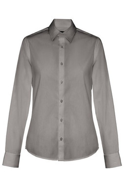 TH Clothes 30152 - Popeline overhemd met lange mouwen voor dames