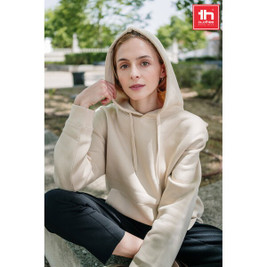 TH Clothes 30160 - Verryttelypaita (unisex) hupulla puuvillaa ja polyesteriä