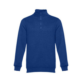 TH Clothes 30163 - Sweat-shirt col zippé unisexe
