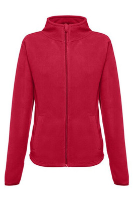 TH Clothes 30165 - Polyester fleecejack met riem voor vrouwen