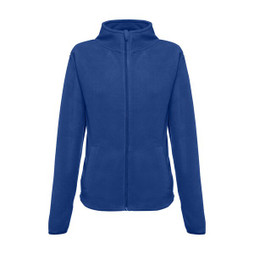 TH Clothes 30165 - Polarfleecejacke aus Polyester mit Gürtel für Damen