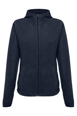 TH Clothes 30165 - Polarfleecejacke aus Polyester mit Gürtel für Damen