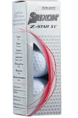 SRIXON 9902-12 - Bolas de Golf Srixon Z-STAR XV - Paquete de 3