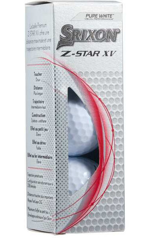 SRIXON 9902-12 - Bolas de Golf Srixon Z-STAR XV - Paquete de 3