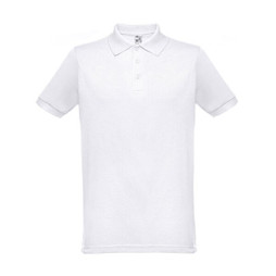 TH Clothes 30175 - Polo à manches courtes pour homme. Couleur blanche