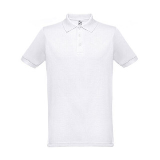 TH Clothes 30175 - Polo à manches courtes pour homme. Couleur blanche