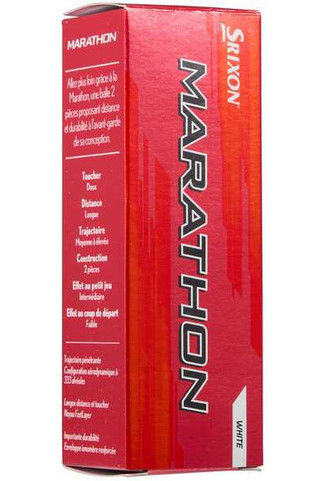 SRIXON 9902-02 - Bolas de Golf Srixon Marathon - Paquete de 3