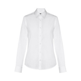 TH Clothes 30195 - Women's long-sleeved shirt. White