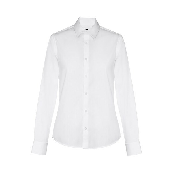 TH Clothes 30195 - Women's long-sleeved shirt. White