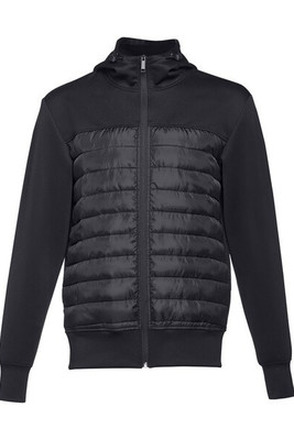TH Clothes 30246 - Men's hooded jacket in 300T taffeta