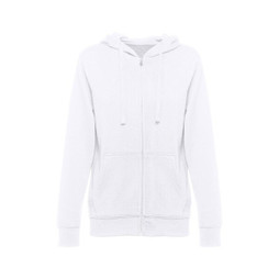 TH Clothes 30257 - Womens hooded full zipped sweatshirt