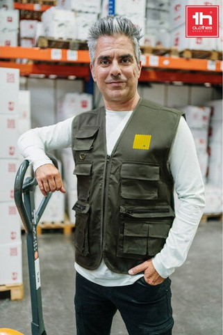 TH Clothes 30270 - Waistcoat (200 g/m²) in polyester and cotton